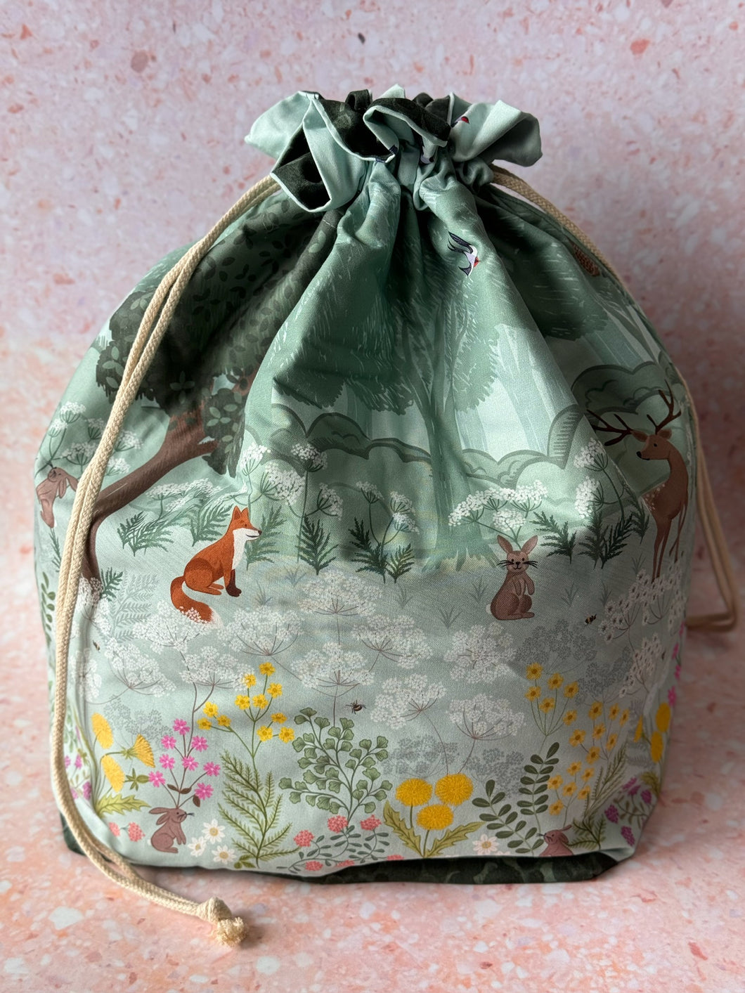 Ruffle Bag - Extra Large - Forest