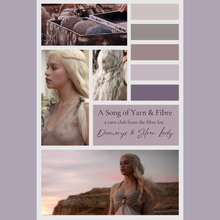 Load image into Gallery viewer, A Song of Yarn and Fibre Club - January 2025 - Sock Sets - Daenerys &amp; Silver Lady
